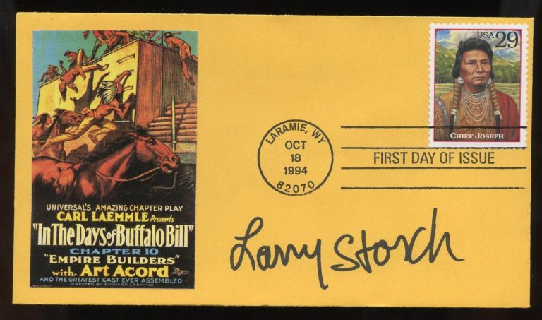 Larry Storch d2022 signed autograph American Actor & Comedian as Mr. Whoopee FDC