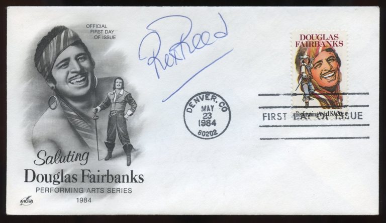 Rex Reed signed autograph auto American Film Critic Occasional Actor TV Host FDC