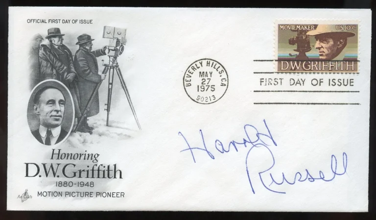Harold Russell d2002 signed autograph auto Actor The Best Years of Our Lives FDC