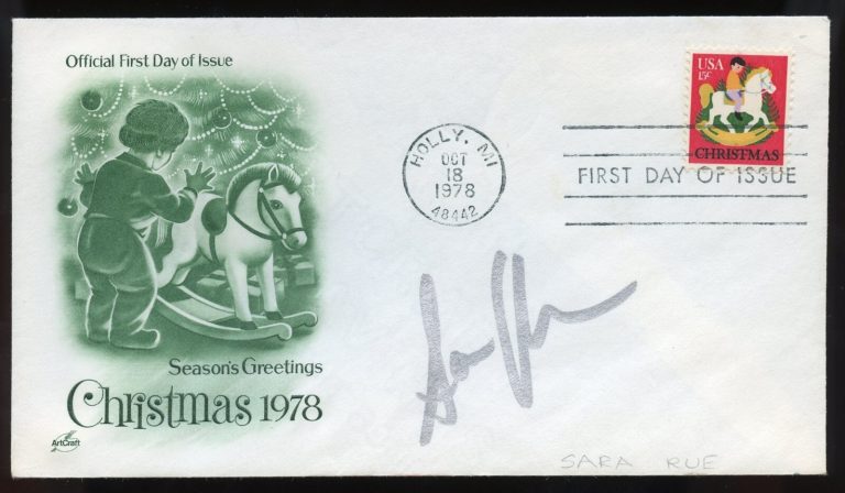 Sara Rue signed autograph auto American Actress as Carmen Ferrara on Popular FDC