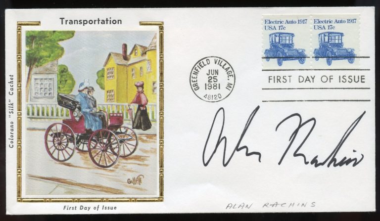 Alan Rachins signed autograph American Actor as Douglas Brackman in L.A. Law FDC