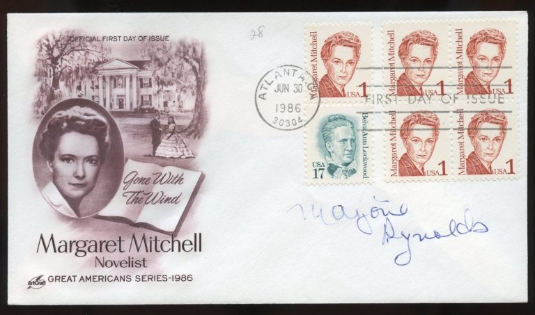Marjorie Reynolds d1997 signed auto American Actress in Musical Holiday Inn FDC