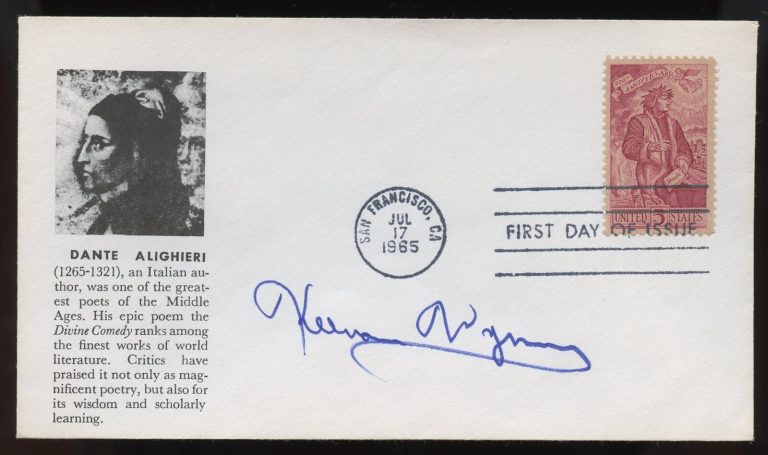 Kennan Wynn d1986 signed autograph American Actor in The Three Musketeers FDC