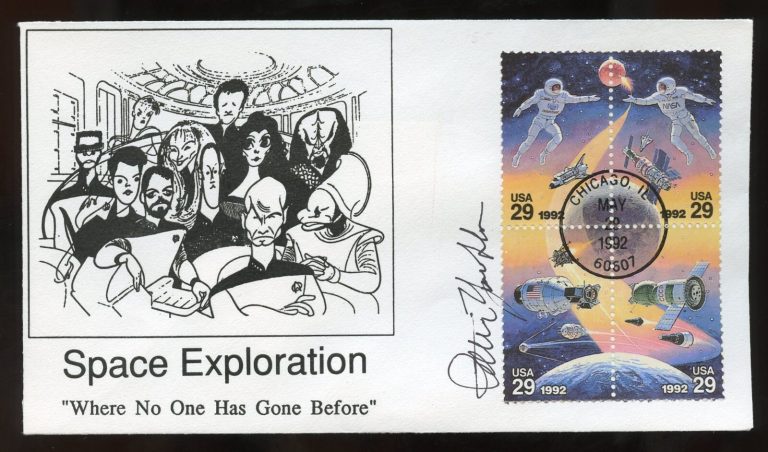 Patti Yacutaki signed autograph American Actress Nurse Alyssa in Star Trek FDC