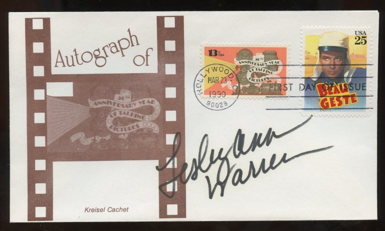 Lesley Ann Warren signed autograph American Actress Disney Musical Films FDC
