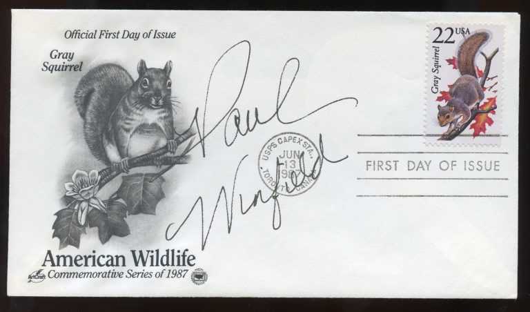 Paul Winfield d2004 signed autograph auto American Actor in film Sounder FDC