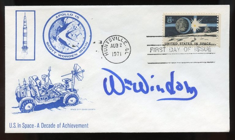 William Windom d2012 signed autograph American Actor in Murder, She Wrote FDC