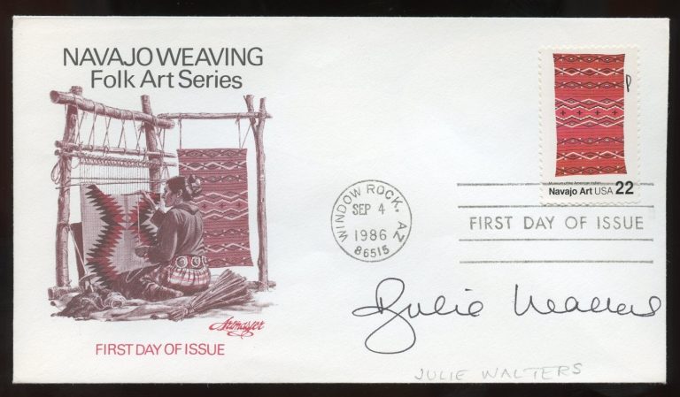 Julie Walters signed autograph auto English Actress in film Educating Rita FDC
