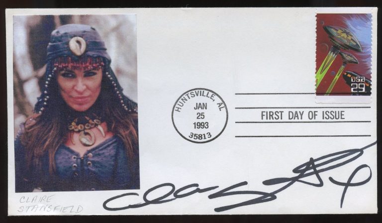 Claire Stainsfield signed autograph British-Canadian Actress Alti in Xena FDC