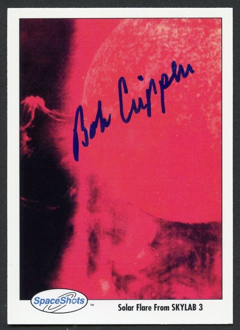Bob Crippen signed autograph auto Space Shots Trading Card NASA