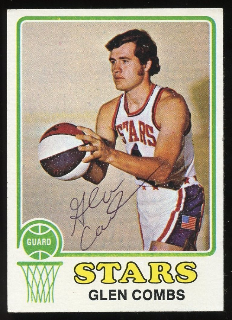 Glen Combs #209 signed autograph auto 1973-74 Topps Basketball Trading Card