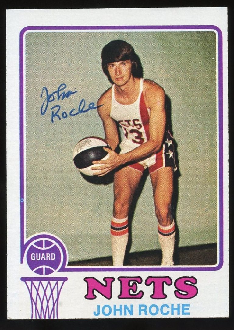 John Roche #201 signed autograph auto 1973-74 Topps Basketball Trading Card