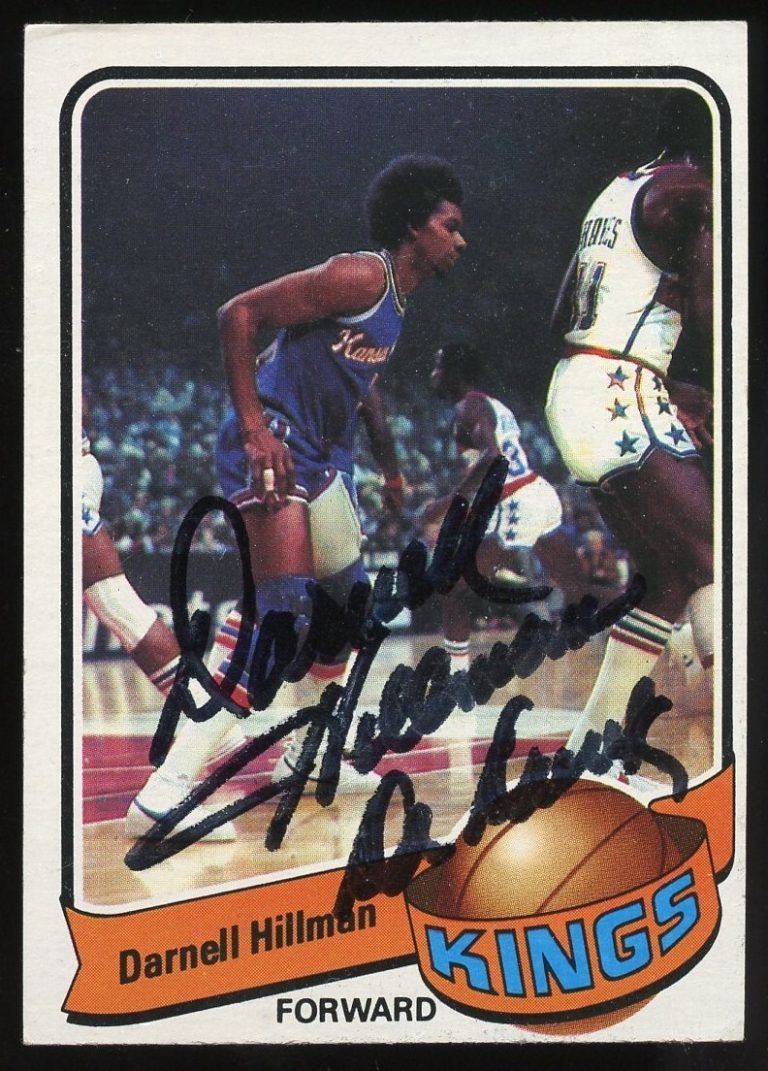 Darnell Hillman #47 signed autograph auto 1979-80 Topps Basketball Trading Card