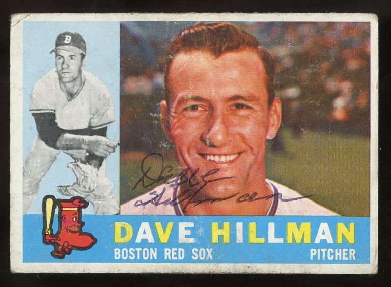 Dave Hillman #68 signed autograph auto 1960 Topps Baseball Trading Card
