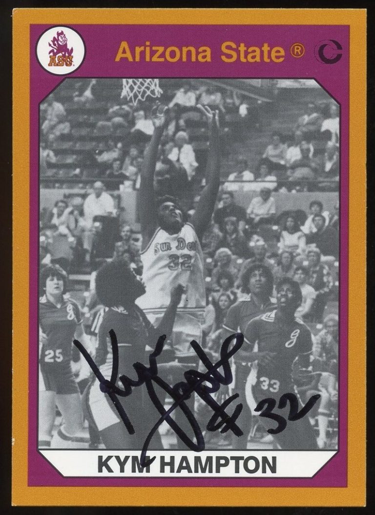 Kym Hampton #191 signed autograph auto Arizona State Collection Card