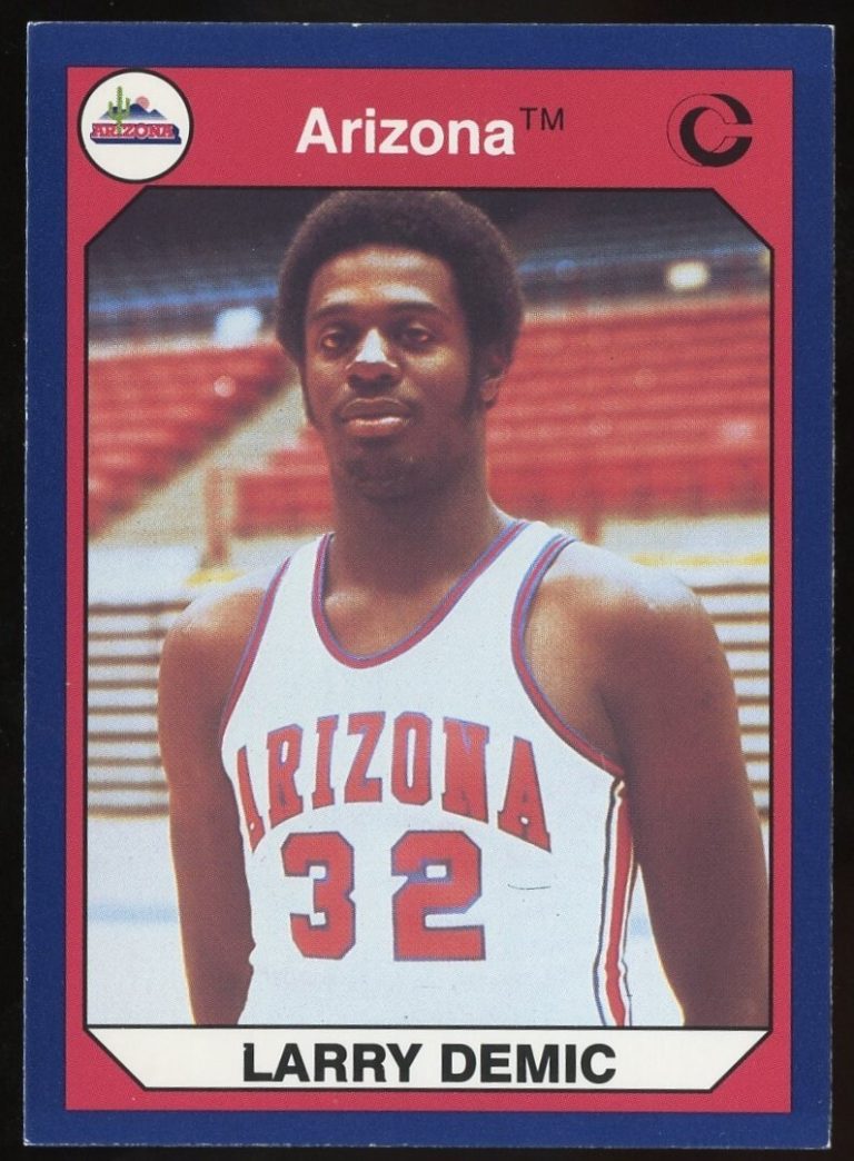 Larry Demic #21 signed autograph auto 1990 Arizona Collegiate Collection Card