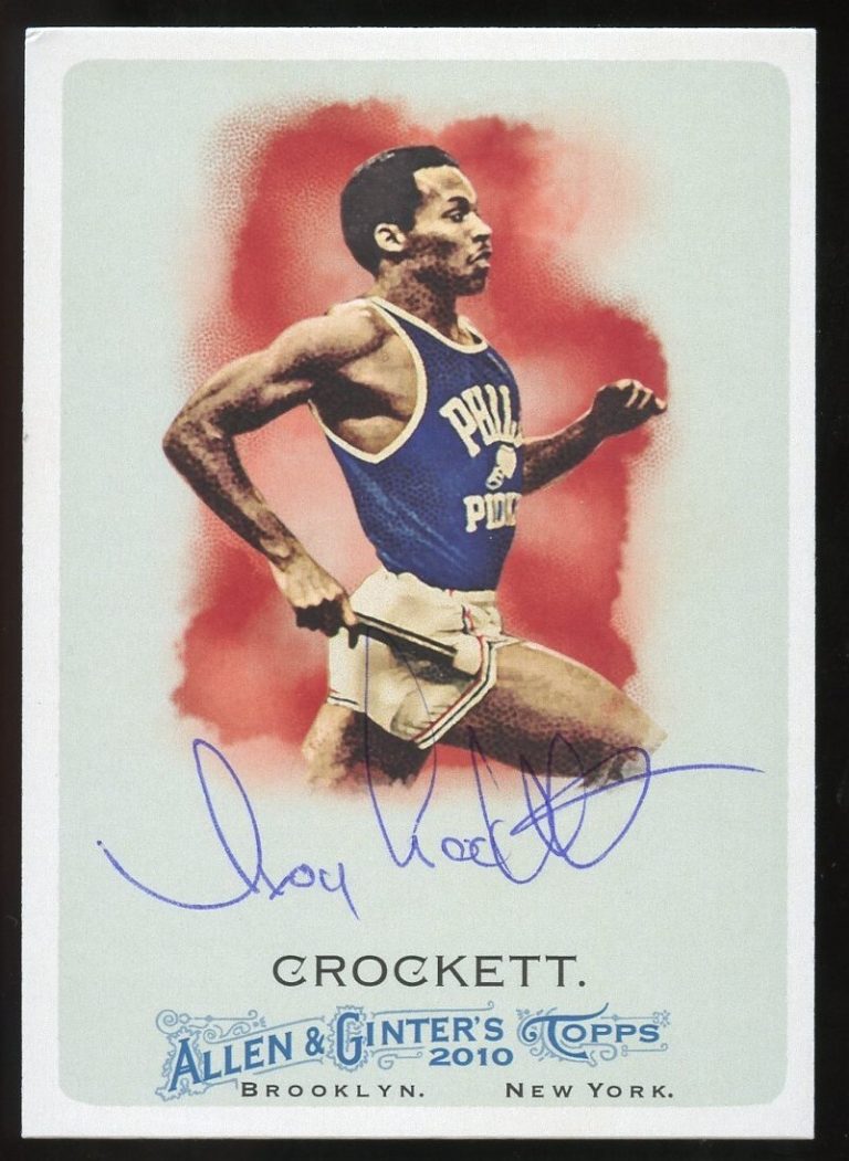 Ivory Crockett #59 signed autograph auto 2010 Topps Allen & Ginter's Card