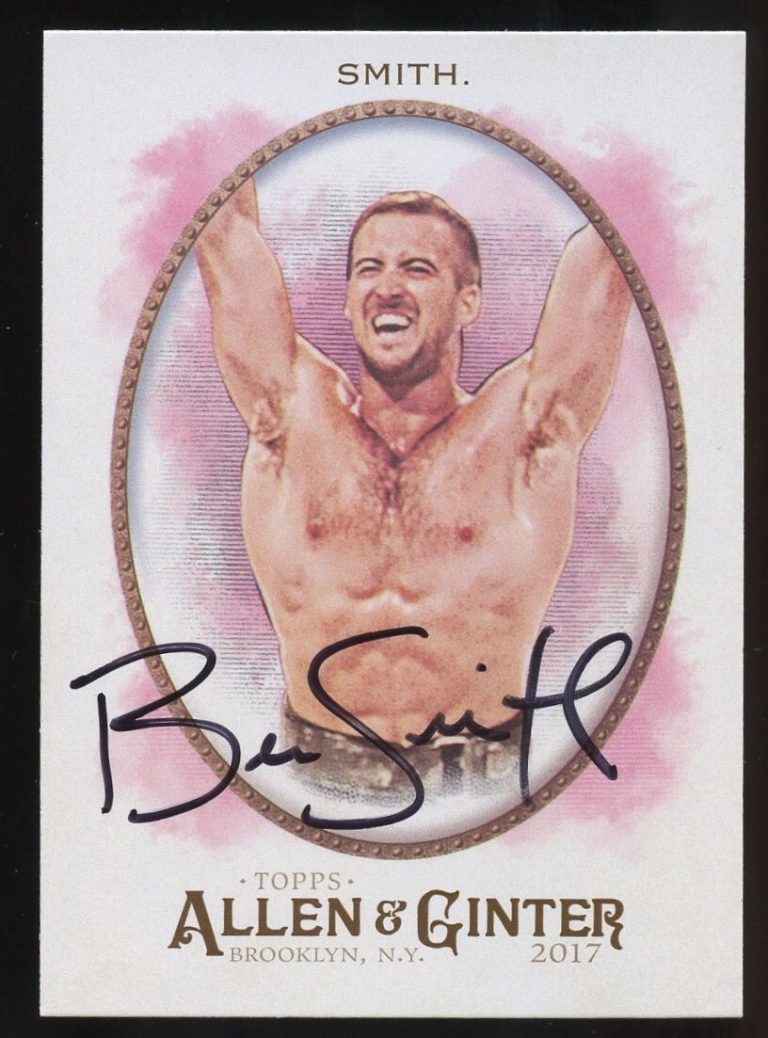 Ben Smith #211 signed autograph auto 2017 Topps Allen & Ginter's Card