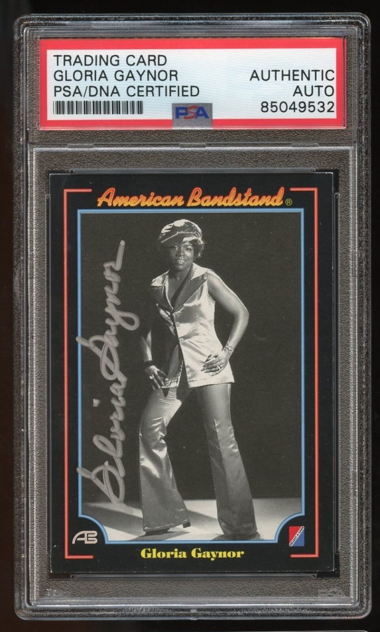 Gloria Gaynor #65 signed autograph auto 1993 American Bandstand Card PSA