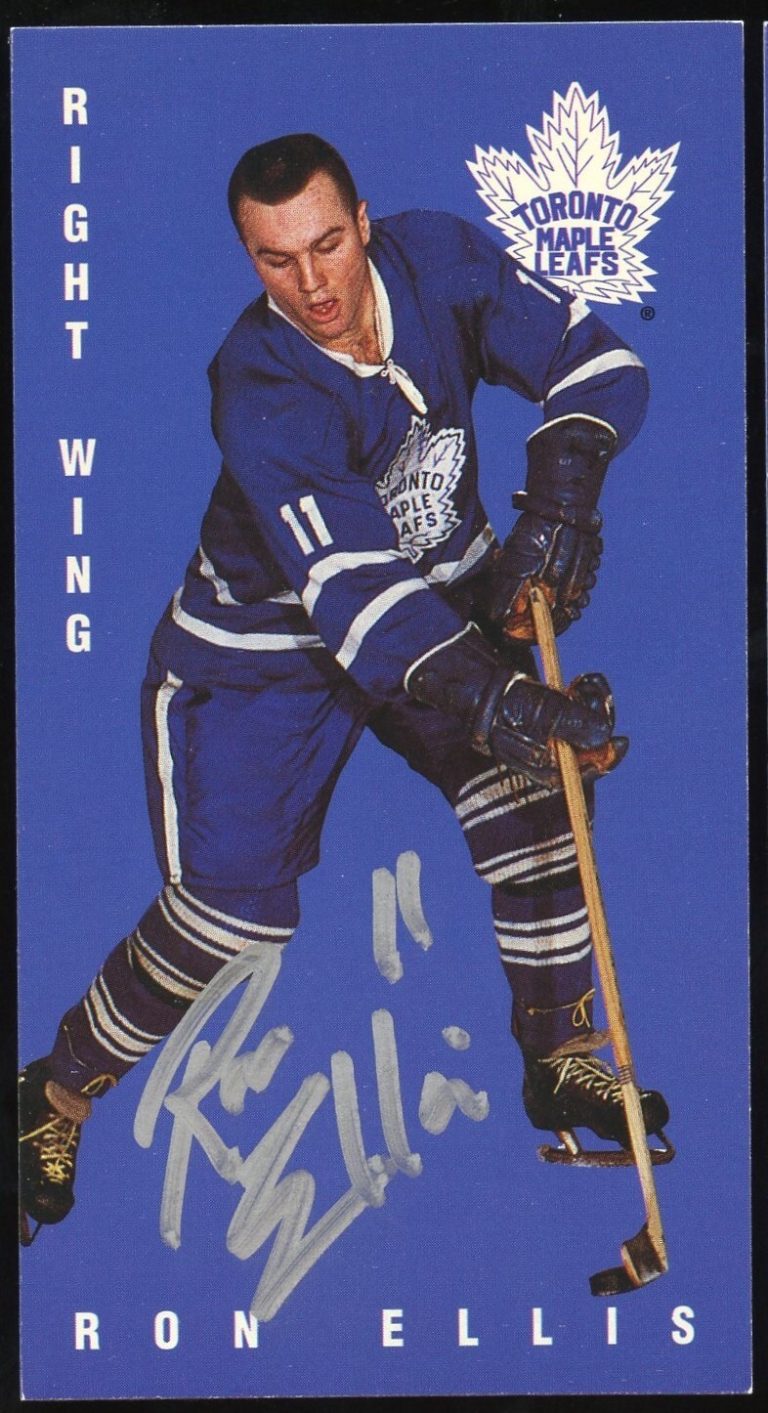 Ron Ellis #125 signed autograph 1994 Parkhurst Card Tall Boy Trading Card