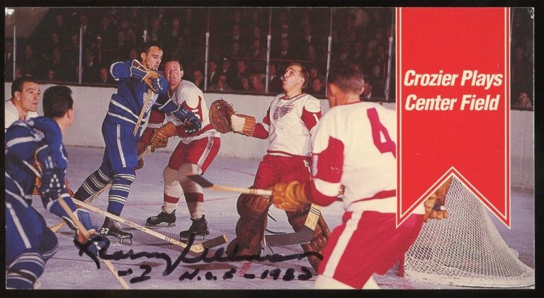 Norm Ullman #158 signed autograph auto 1994 Parkhurst Tall Boy Set 1964-65 Card