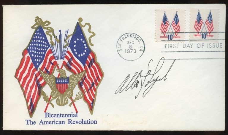 Allen J. Lynch signed autograph FDC Medal of Honor Recipient US Army Vietnam