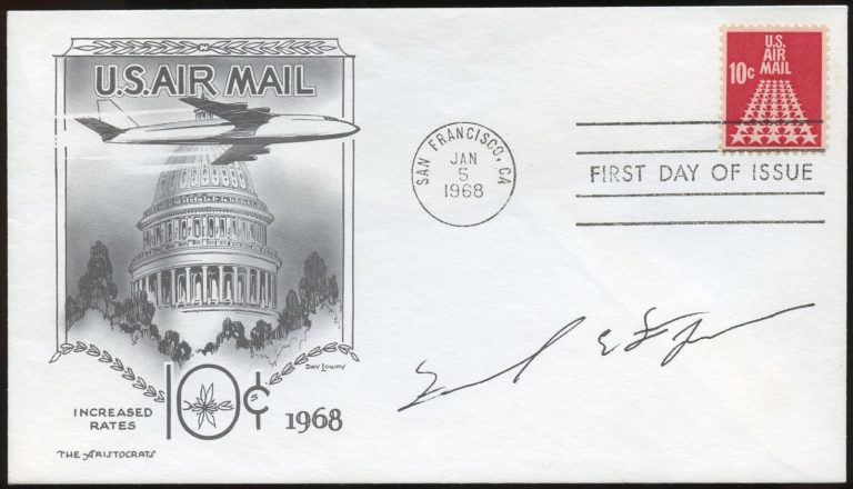 Frederick Ferguson signed autograph FDC Medal of Honor Recipient US Army Vietnam