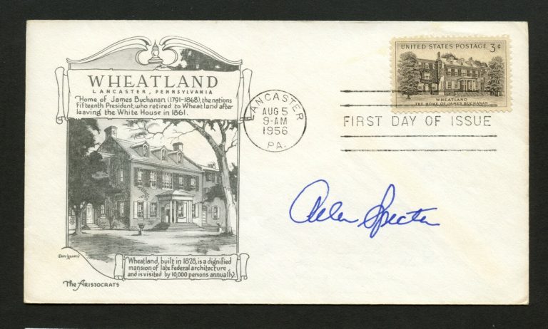 Arlen Specter d2012 signed autograph auto FDC US Senator Pennsylvania PC288