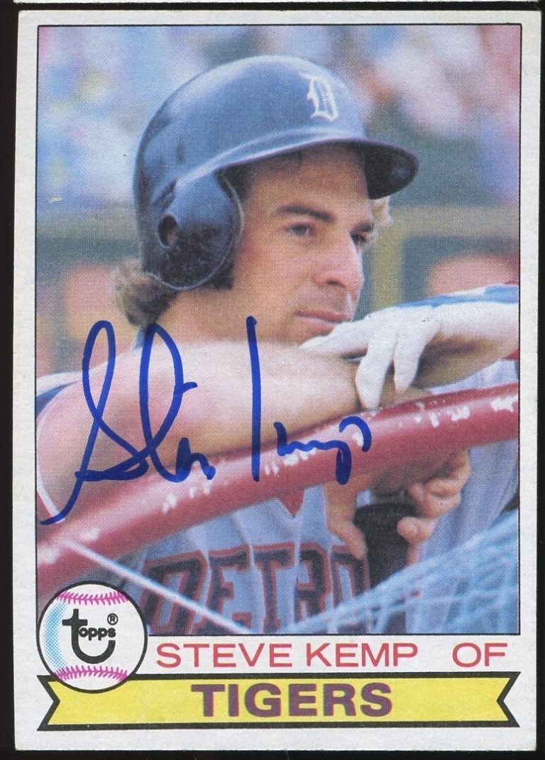 Steve Kemp #196 signed autograph auto 1979 Topps Baseball Trading Card
