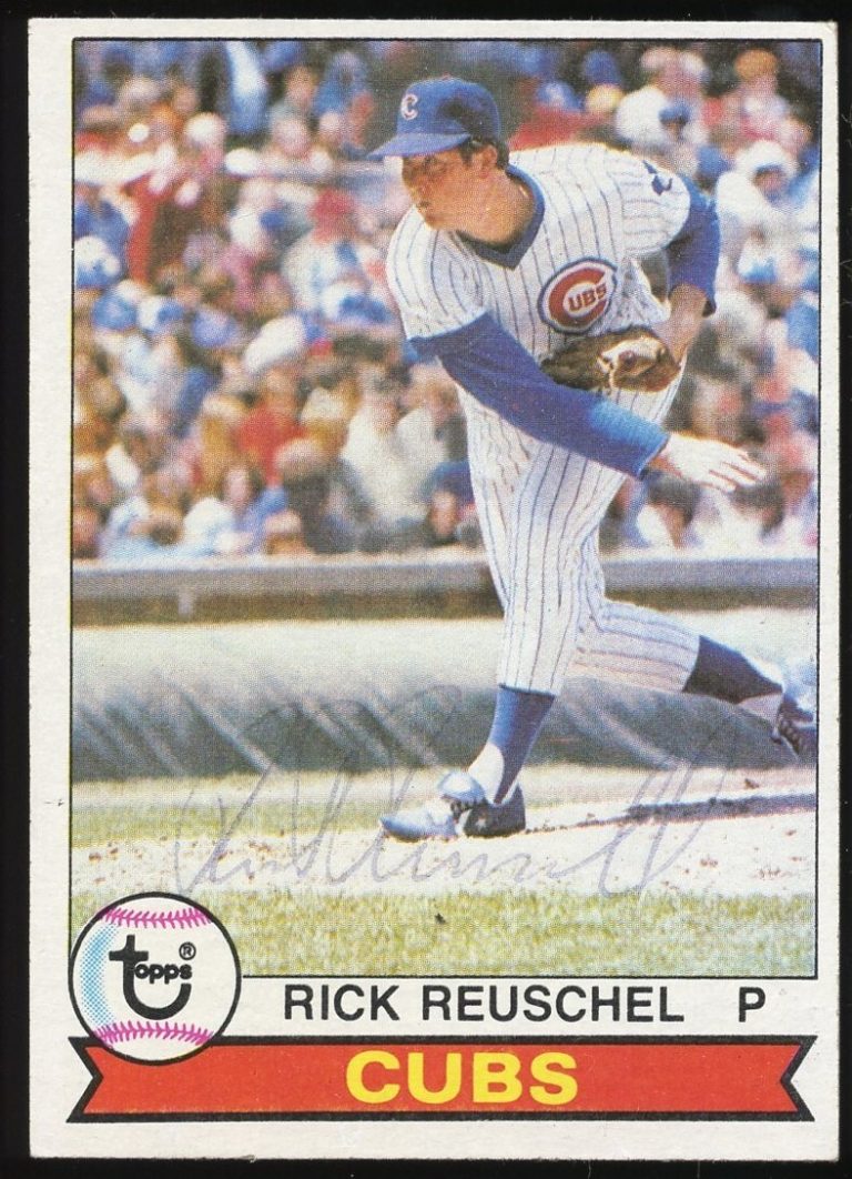 Rick Reuschel #240 signed autograph auto 1979 Topps Baseball Trading Card