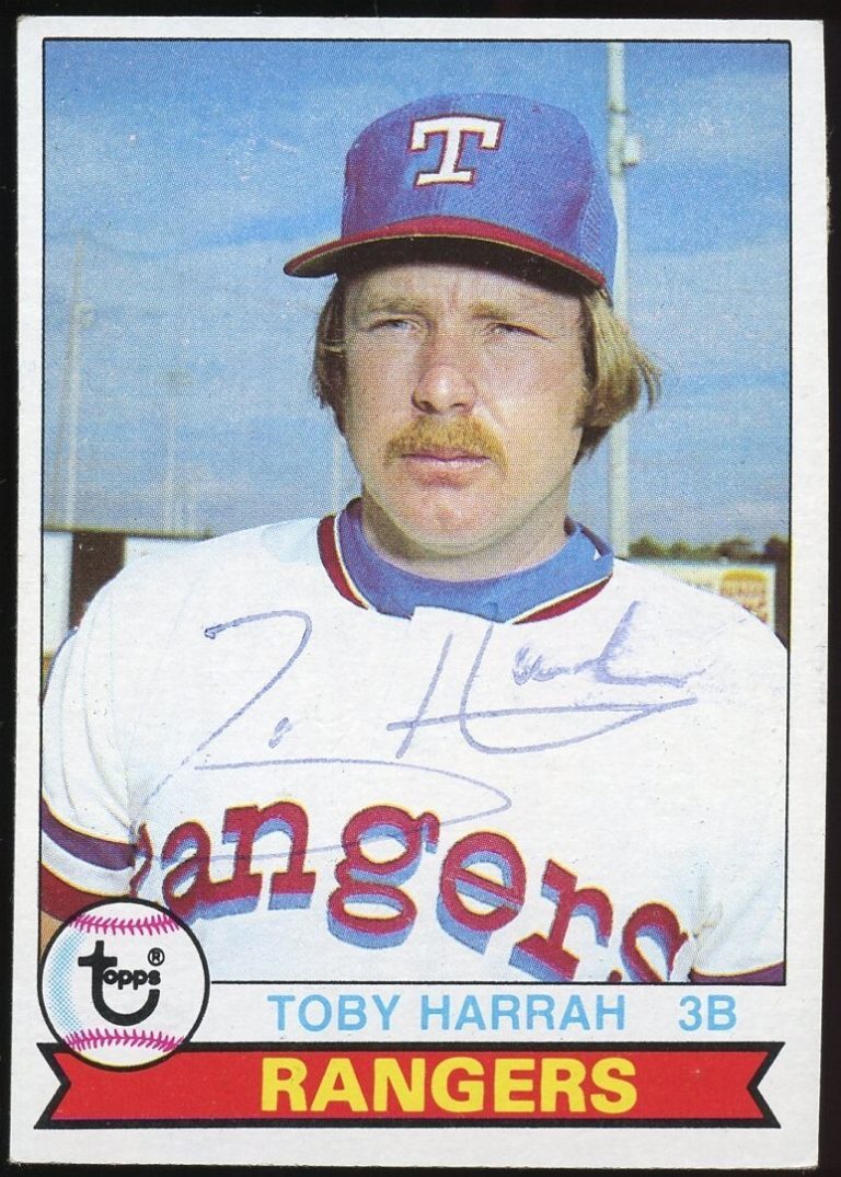 Toby Harrah #234 signed autograph auto 1979 Topps Baseball Trading Card