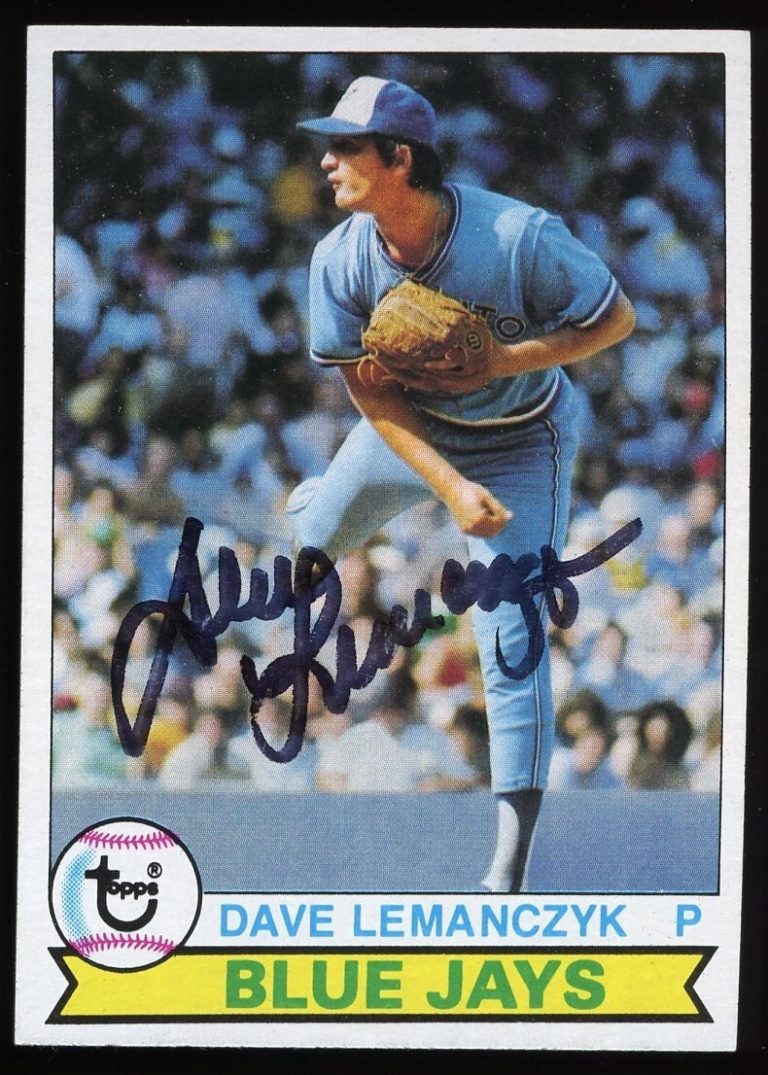 Dave Lemanczyk #207 signed autograph auto 1979 Topps Baseball Trading Card