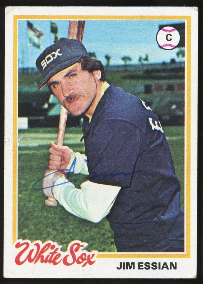 Jim Essian #98 signed autograph auto 1978 Topps Baseball Trading Card
