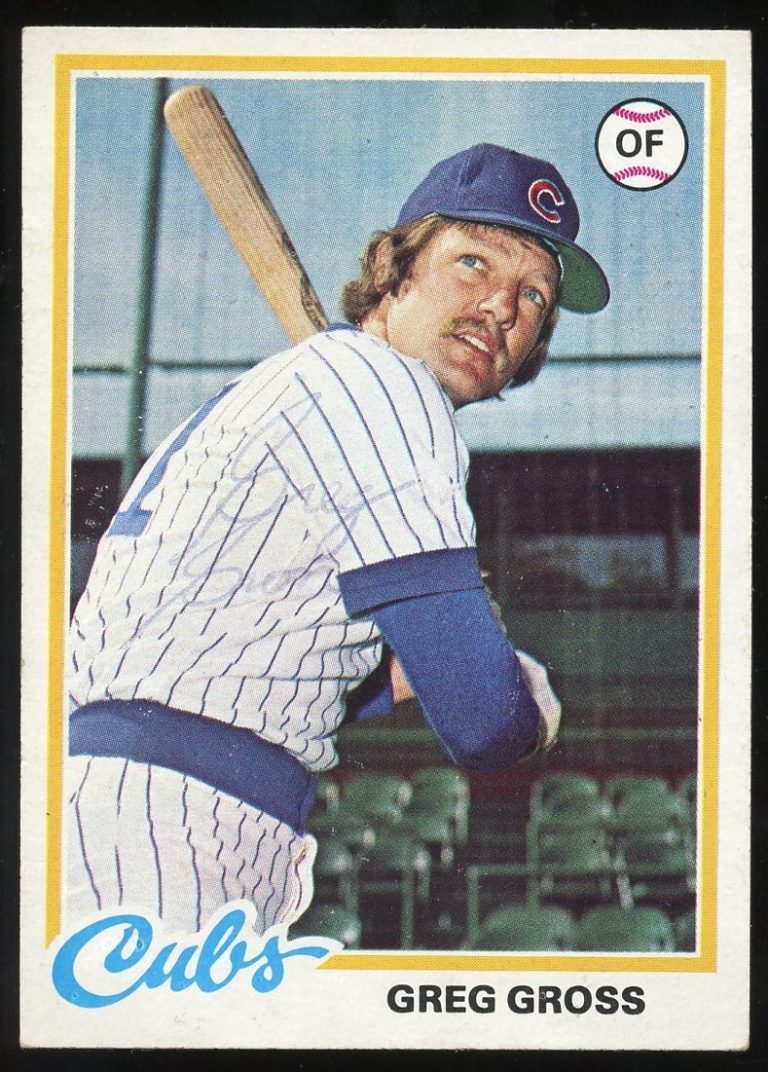 Greg Gross #397 signed autograph auto 1978 Topps Baseball Trading Card