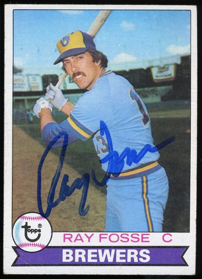 Ray Fosse #51 signed autograph auto 1979 Topps Baseball Trading Card