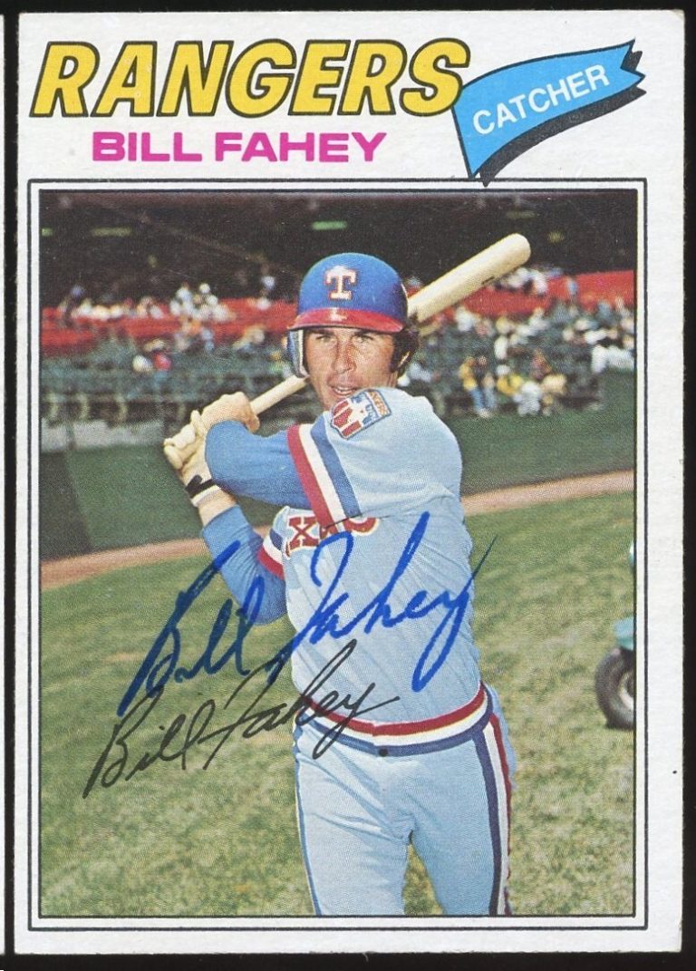 Bill Fahey #511 signed autograph auto 1977 Topps Baseball Trading Card