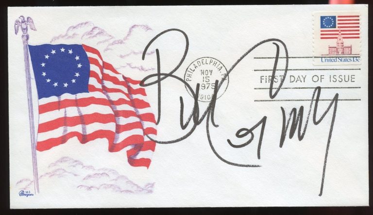 Bill Cosby signed autograph auto FDC Actor and Comedian BAS Stickered