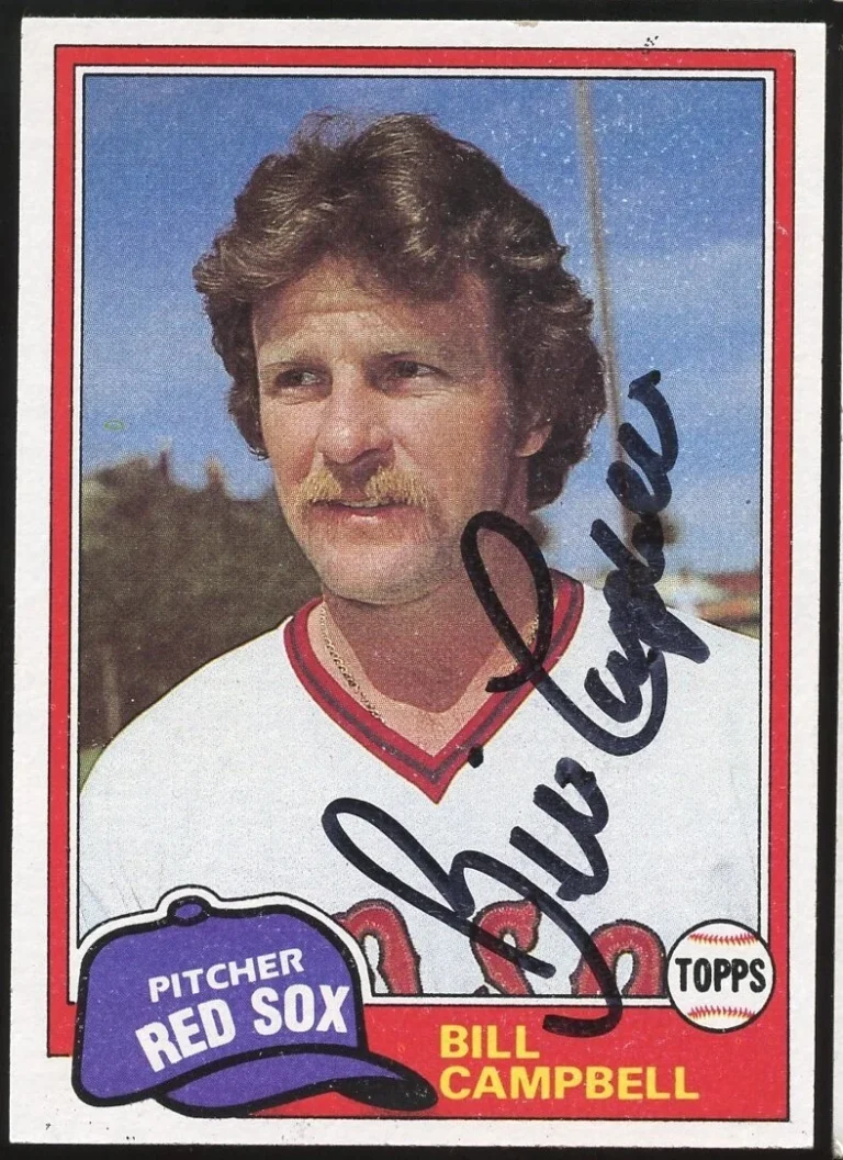 Bill Campbell #396 signed autograph auto 1981 Topps Baseball Trading Card
