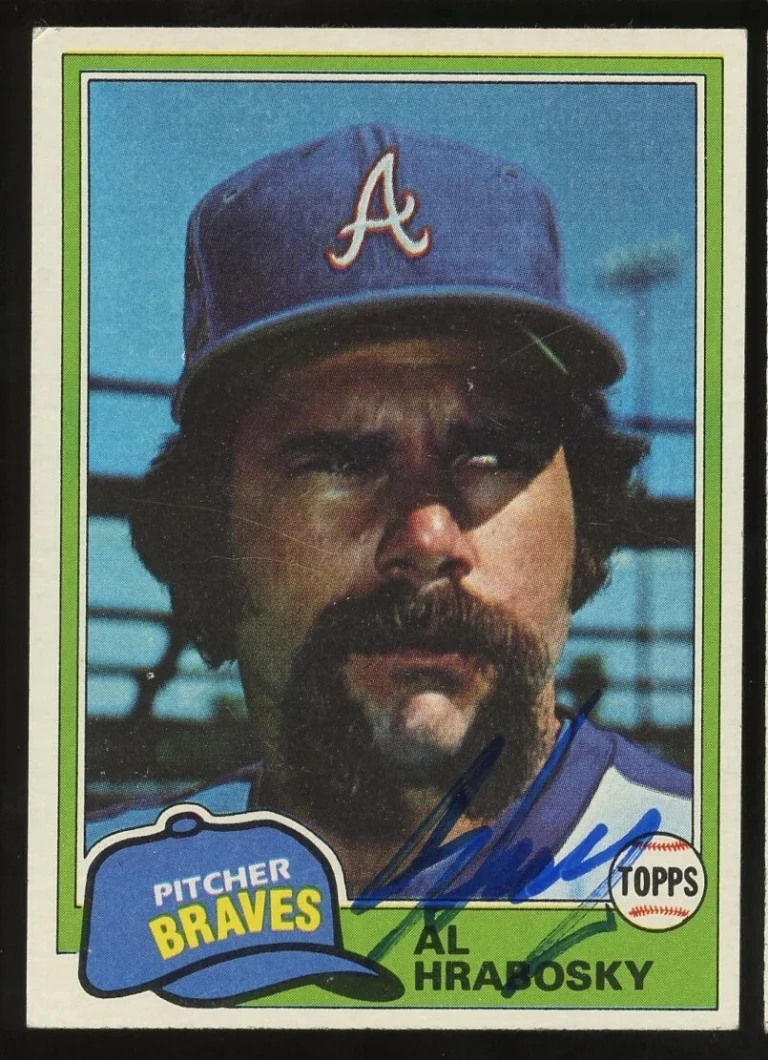 Al Hrabosky #636 signed autograph auto 1981 Topps Baseball Trading Card