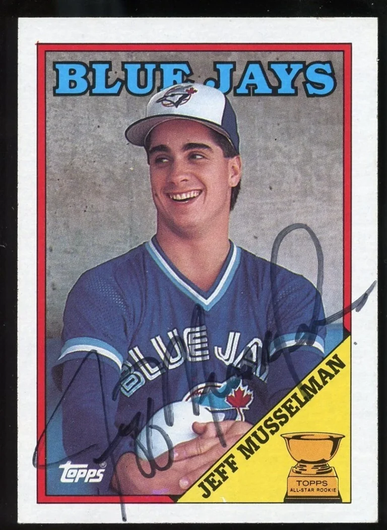 Jeff Musselman #229 signed autograph auto 1988 Topps Baseball Trading Card