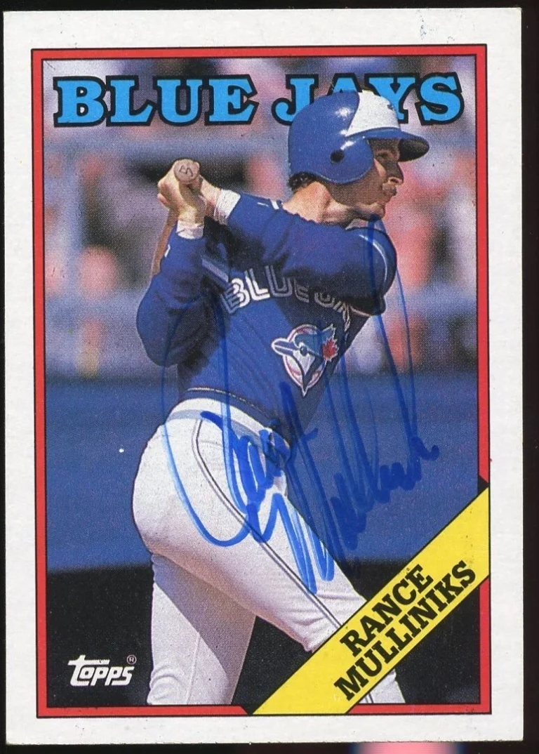 Rance Mulliniks #167 signed autograph auto 1988 Topps Baseball Trading Card