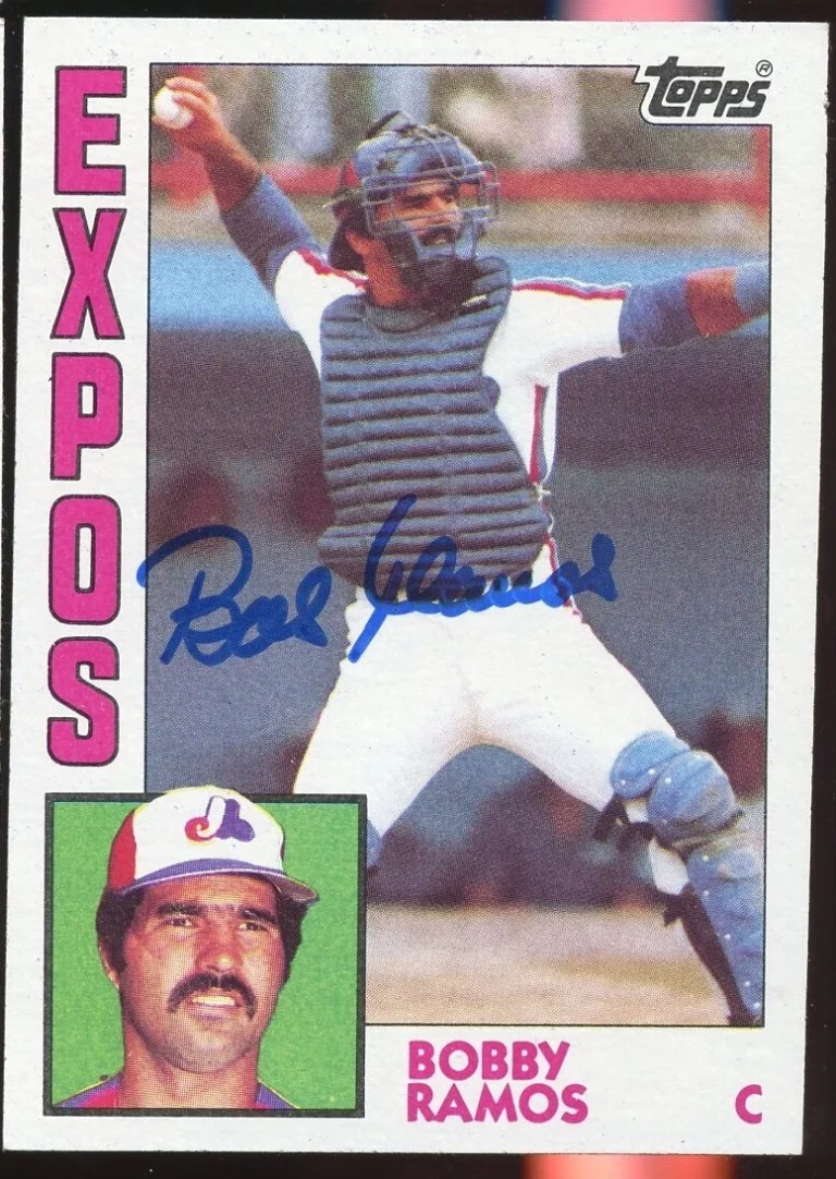 Bobby Ramos #32 signed autograph auto 1984 Topps Baseball Trading Card