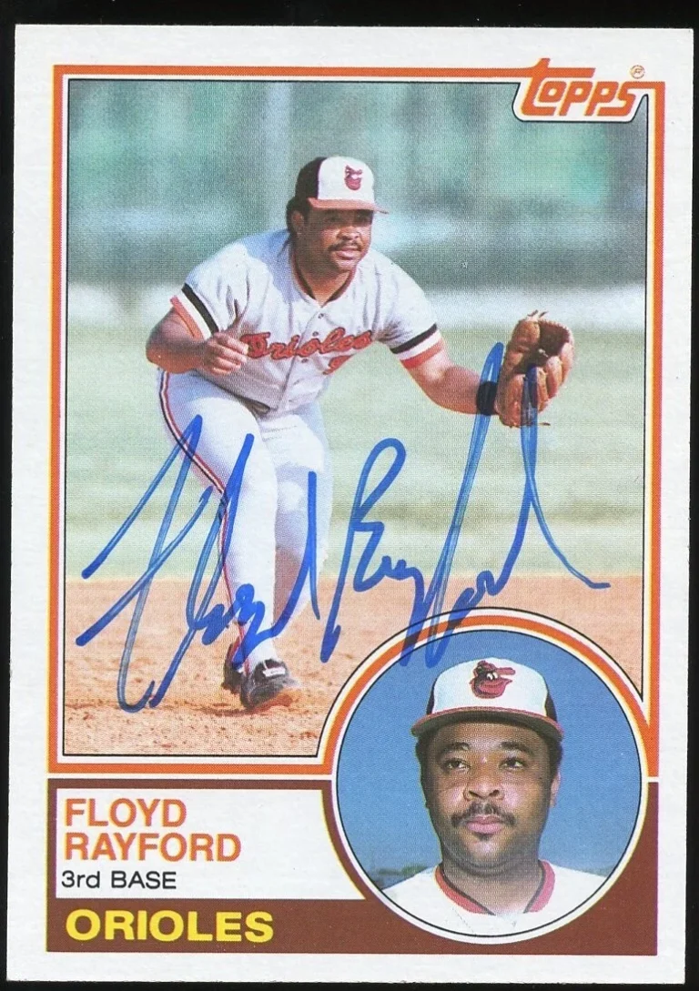 Floyd Rayford #192 signed autograph auto 1983 Topps Baseball Trading Card