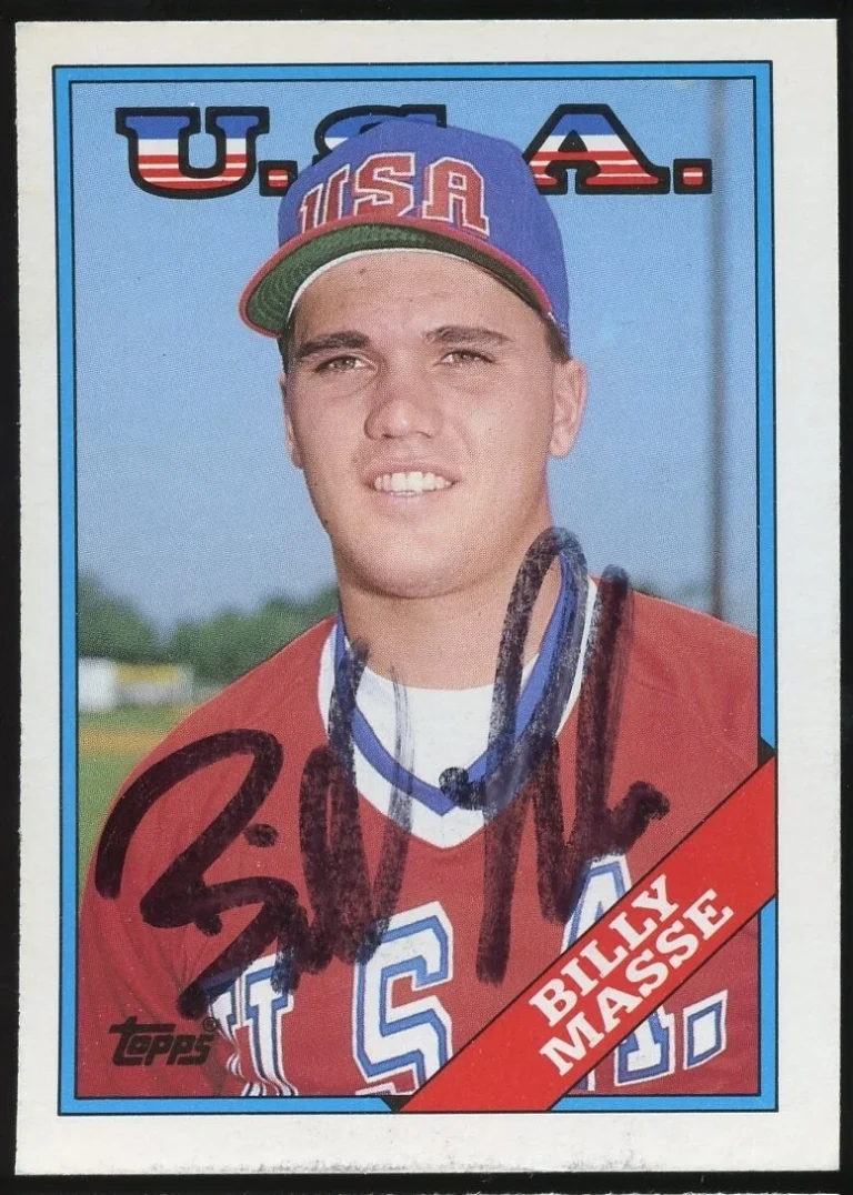 Billy Masse #67T signed autograph auto 1988 Topps Baseball Trading Card