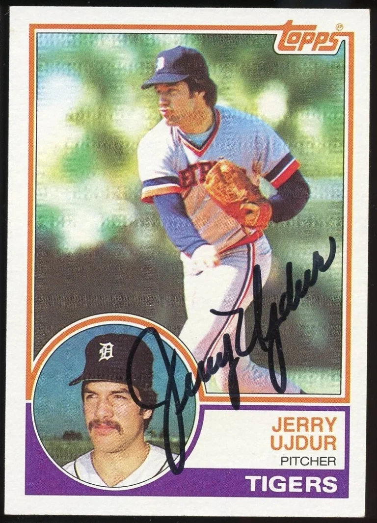 Jerry Ujdur #174 signed autograph auto 1983 Topps Baseball Trading Card