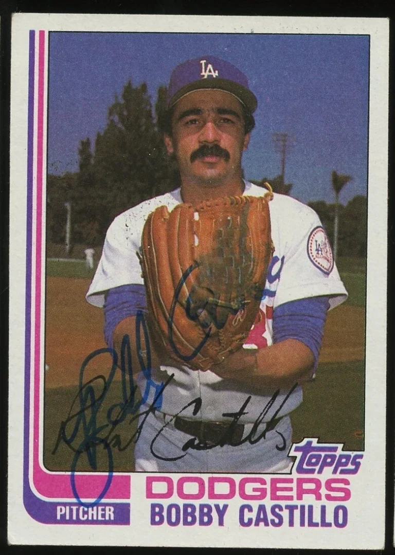 Bobby Castillo #48 signed autograph auto 1982 Topps Baseball Trading Card