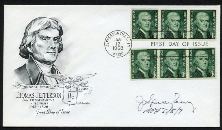 James Sprayberry signed autograph FDC Medal of Honor Recipient US Army Vietnam