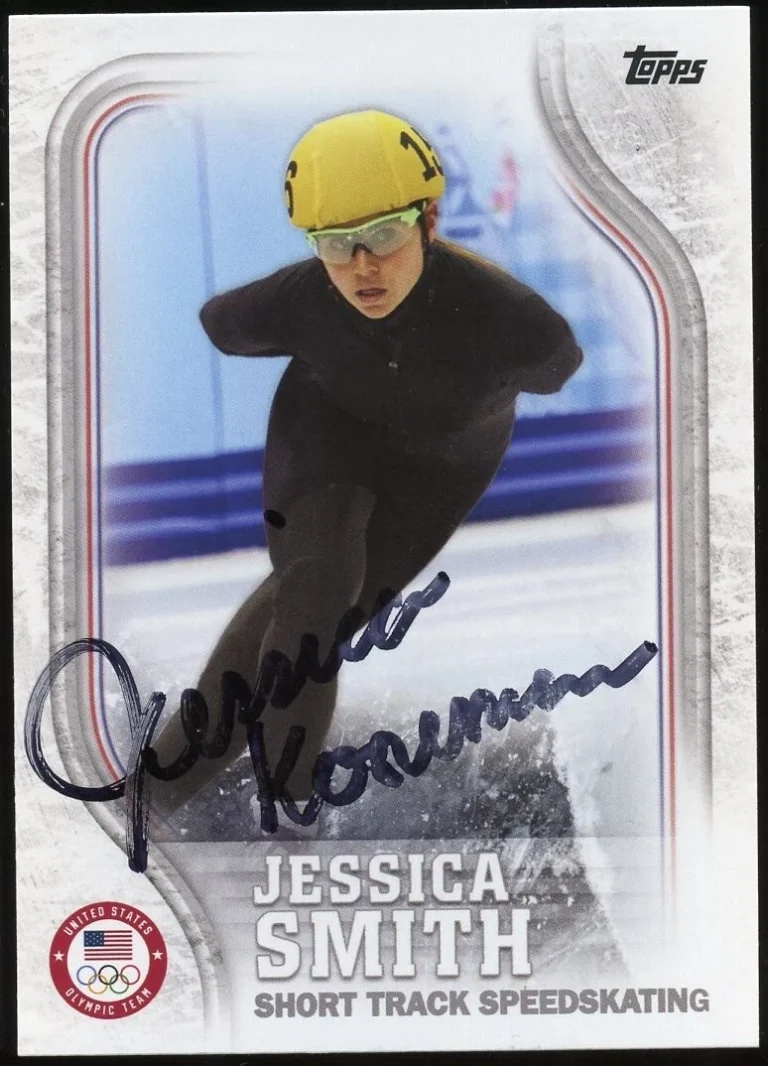 Jessica Smith #USA-36 signed autograph auto 2018 Topps U.S. Winter Olympic Card