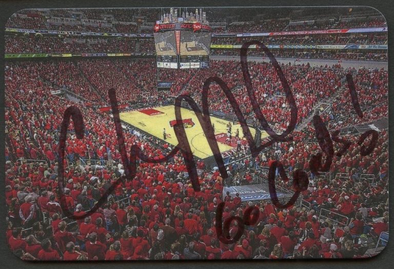 Chris Mack signed autograph Head Coach Louisville Cardinals Business Card BC158