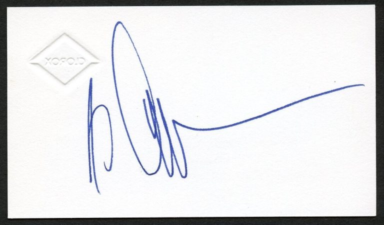 G Graig Sullivan signed autograph CEO The Clorox Company Business Card BC569